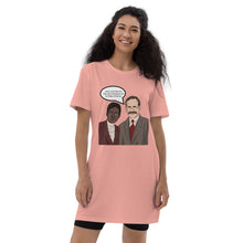 Load image into Gallery viewer, Robe t-shirt en coton bio LES RAY