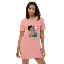 Load image into Gallery viewer, Robe t-shirt en coton bio MARY KENNER
