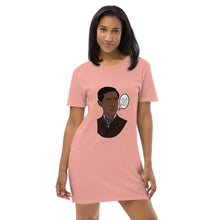 Load image into Gallery viewer, Robe t-shirt en coton bio JAN MATZELIGER