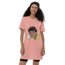 Load image into Gallery viewer, Robe t-shirt en coton bio ROSETTA THARPE