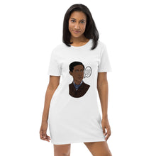 Load image into Gallery viewer, Robe t-shirt en coton bio JAN MATZELIGER