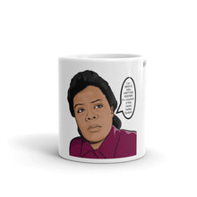 Load image into Gallery viewer, White glossy mug MARIE VAN BRITTAN BROWN