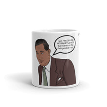 Load image into Gallery viewer, White glossy mug FREDERICK MCKINLEY JONES