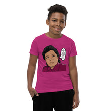 Load image into Gallery viewer, Youth Short Sleeve Unisexe T-Shirt MARIE VAN BRITTAN BROWN