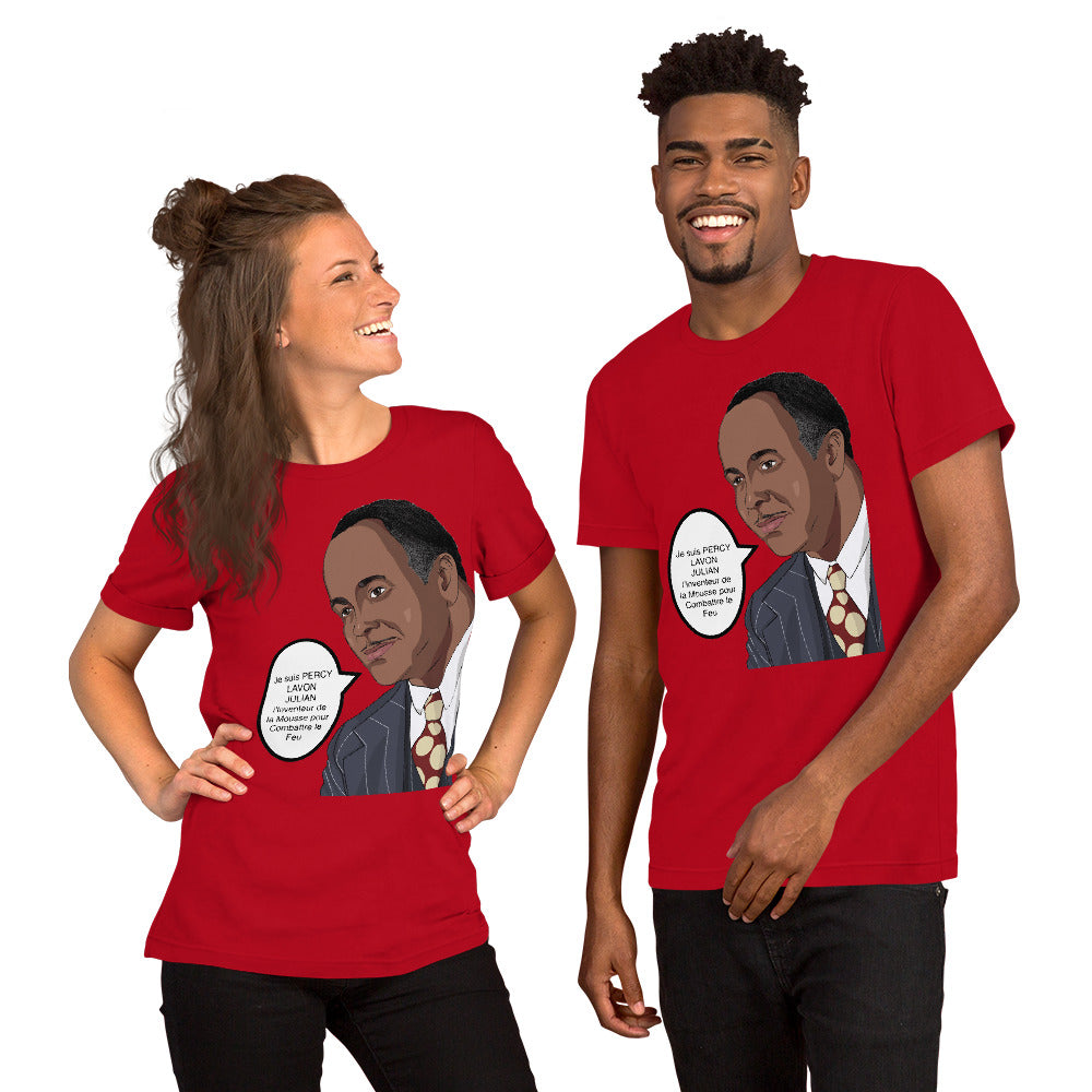 T-shirt Unisexe à Manches Courtes PERCY LAVON JULIAN