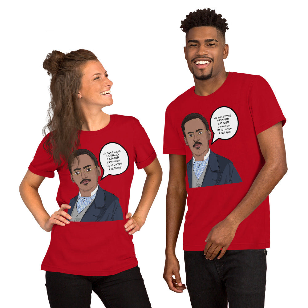 T-shirt Unisexe à Manches Courtes LEWIS HOWARD LATIMER