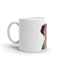 Charger l&#39;image dans la galerie, White glossy mug MARY  KENNER
