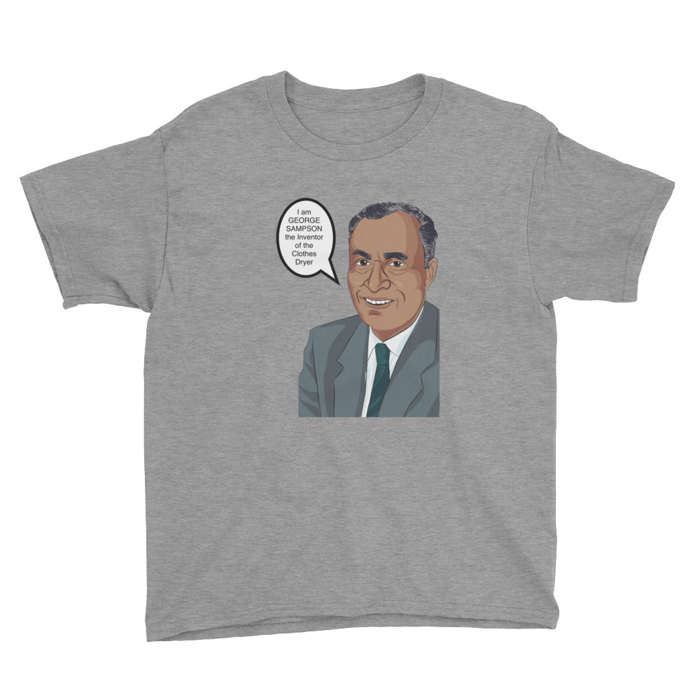 Clothes Dryer, 1892, patented in 1893 Black American inventor George T.  Sampson - Sampson patented an early version of the clothes dryer, which  used heat from a stove to dry clothes indoors. BlackHistoryMonth, image size:1000x1000